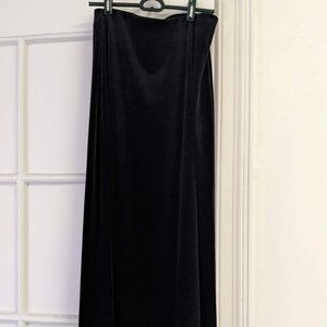 Velvet JPR Outfit Petites Long Black Skirt--Medium Petite